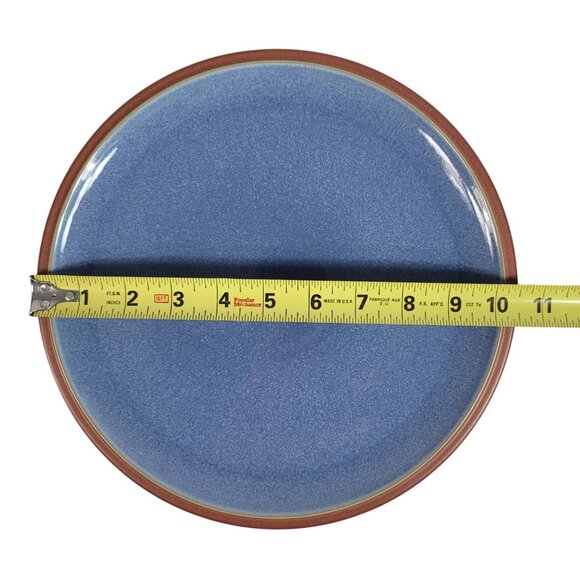 Denby Juice Dinner Plate Berry Blue 10.5" Round Stoneware England Replacement - Picture 8 of 9
